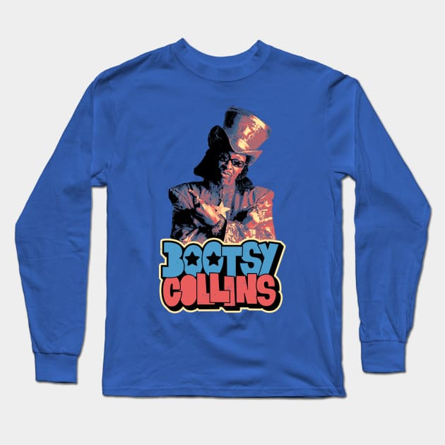 Bootsy Collin Funk Long Sleeve T-Shirt by OliverIsis33